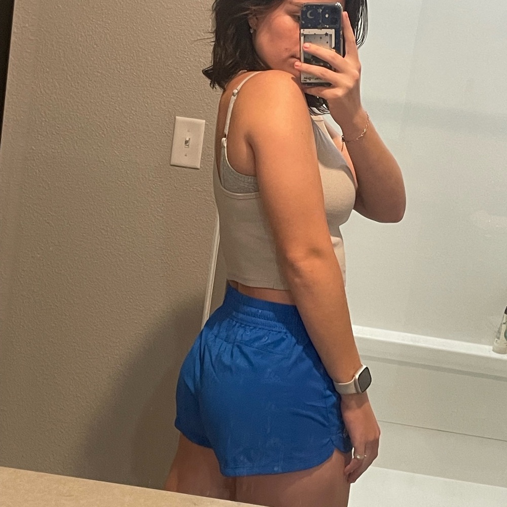 cobalt blue adidas shorts!💙💙